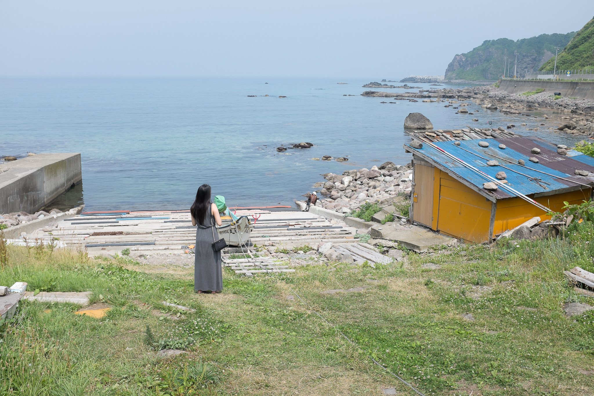 Japanese Coast and Countryside in Hokkaido