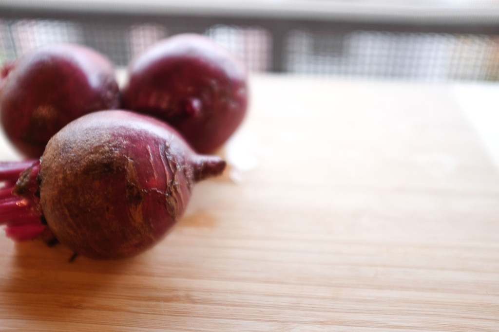 Linguine with Creamy Beet Sauce 1