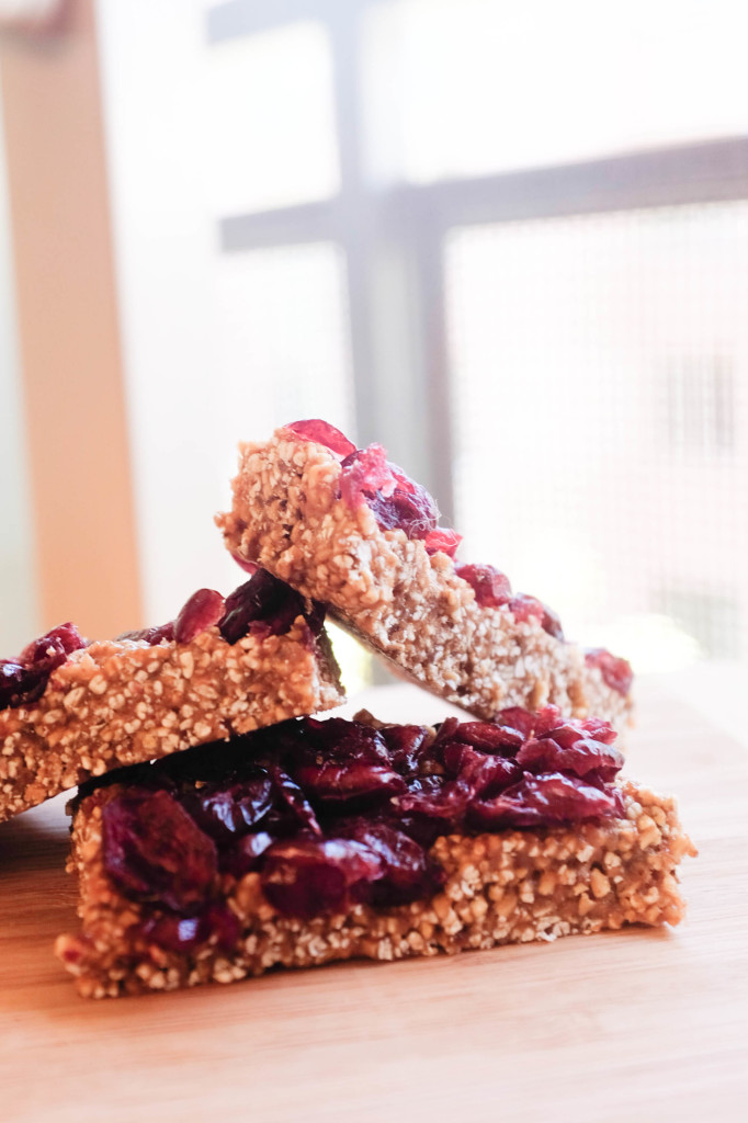 5 Ingredient Granola Bars with Dates, Almond Butter, and Steel-Cut Oats