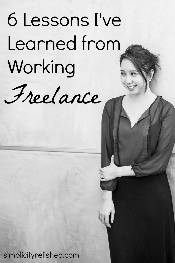 Lessons I've learned about working freelance #smallbiz #biztips