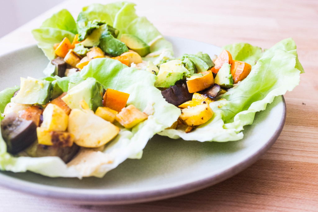 Vegan lettuce cups 4