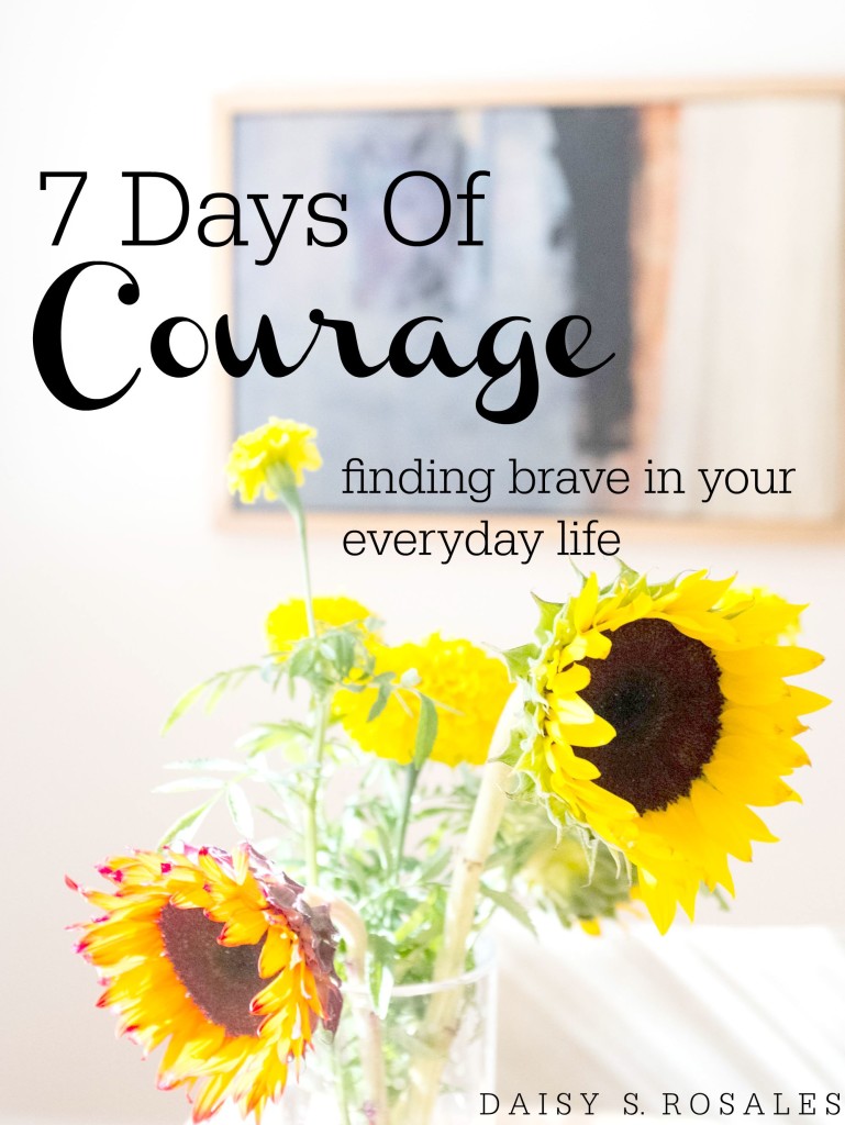 7 DAYS OF COURAGE COVER