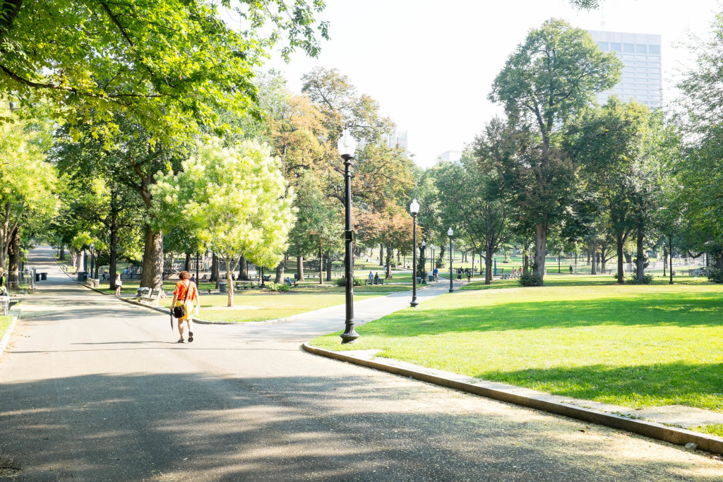 A self-guided walking tour in Boston- Boston Common