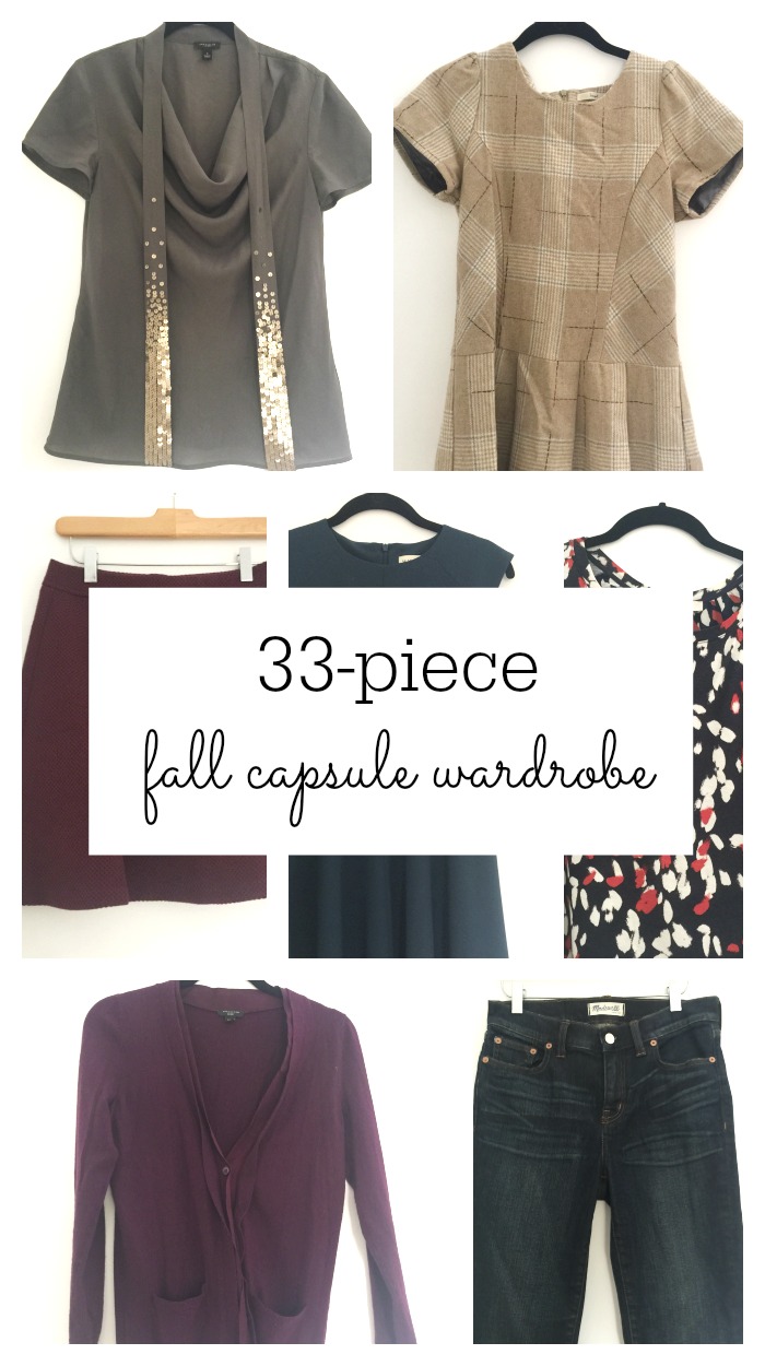 Fall capsule wardrobe- 33 essential pieces for your fall capsule