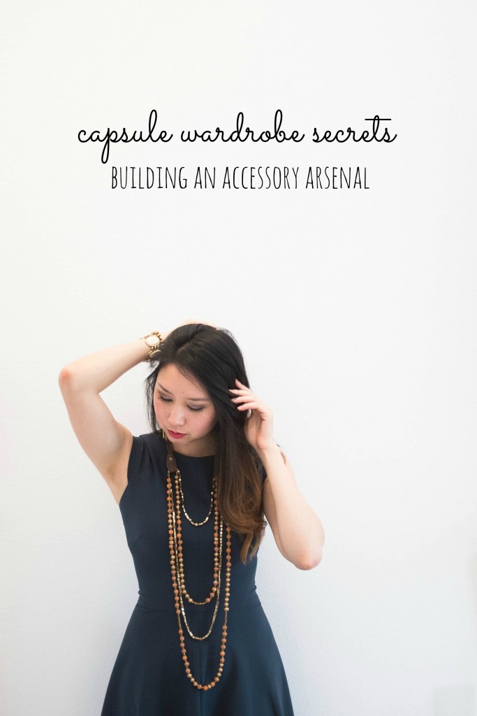 Capsule wardrobe secrets- how to build an accessory arsenal and wear the same clothes over and over again