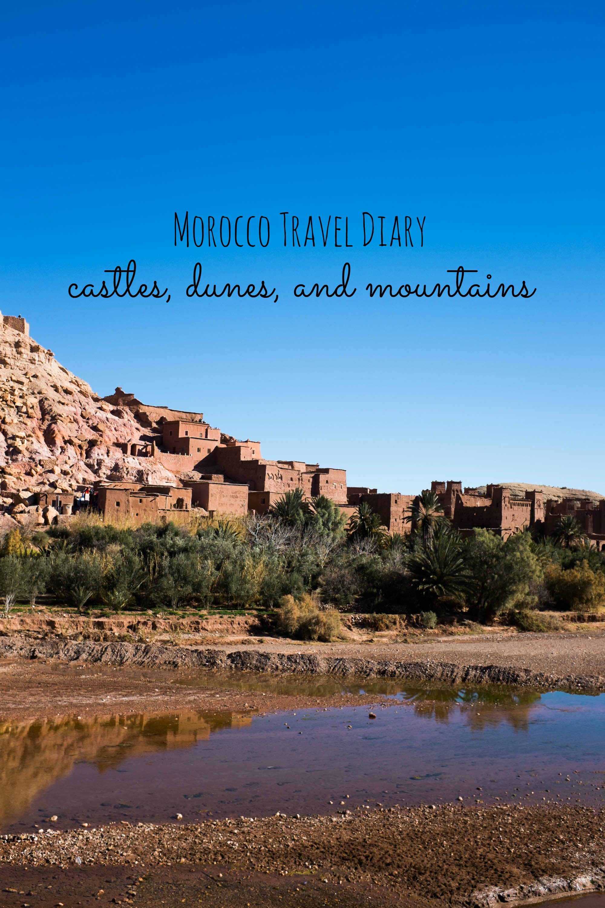 Journey into Morocco- the Sahara desert and surrounding scenes