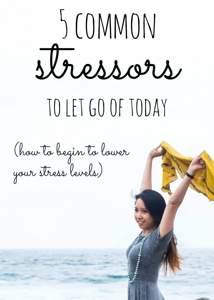 5 common stressors to let go of today- and begin to lower your stress levels