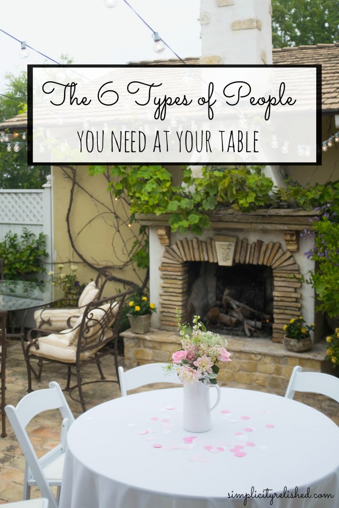 6 types of people you need at your table- who to invite into your inner circle