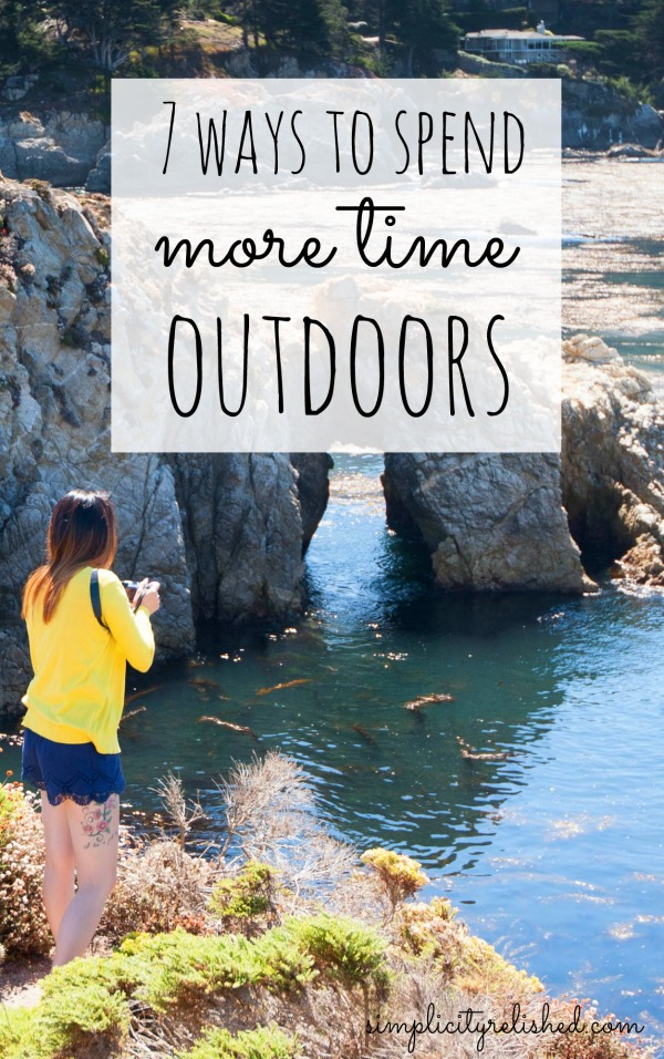 Why people should spend more time outdoors?